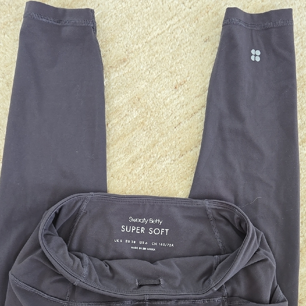 Sweaty Betty Super Soft Leggings - Urban Grey